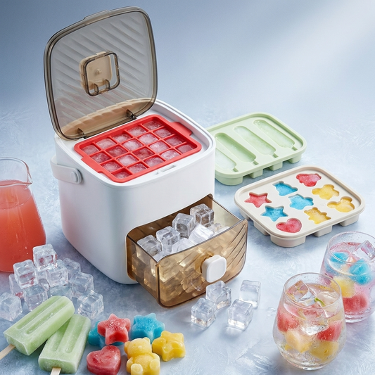 PopCube Portable Ice Cube, Popsicle & Lolly Maker